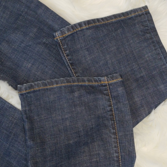 Fossil Slim Bootcut Dark wash Jeans Long Length - Picture 6 of 8